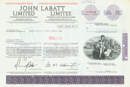 John Labatt Limited