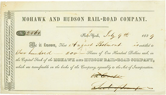 Mohawk and Hudson Rail-Road Company