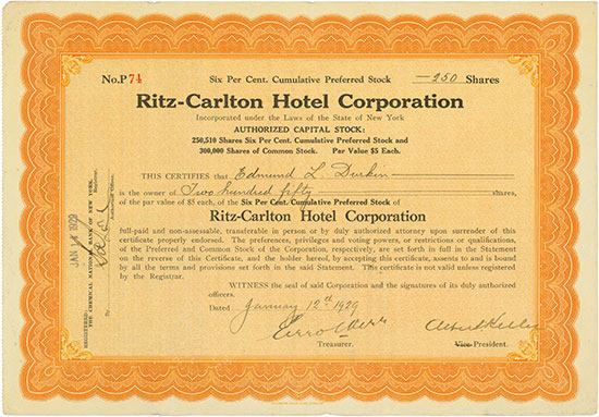 Ritz-Carlton Hotel Corporation