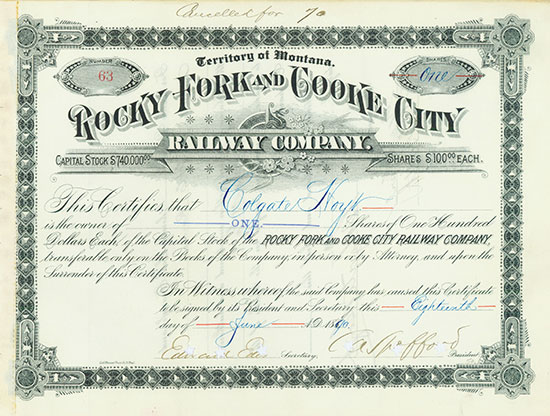 Rocky Fork & Cooke City Railway Company