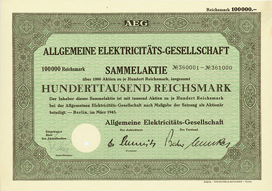 Allgemeine Elektricitäts-Gesellschaft