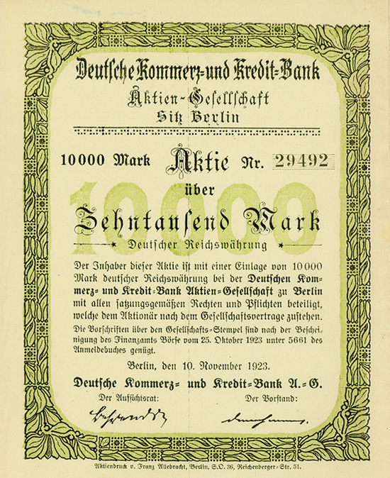 Deutsche Kommerz- und Kredit-Bank AG