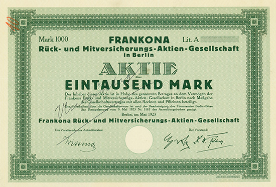 Frankona Rück- und Mitversicherungs-AG