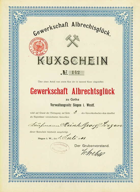 Gewerkschaft Albrechtsglück