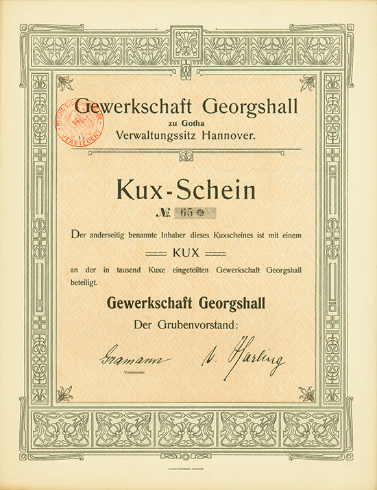 Gewerkschaft Georgshall