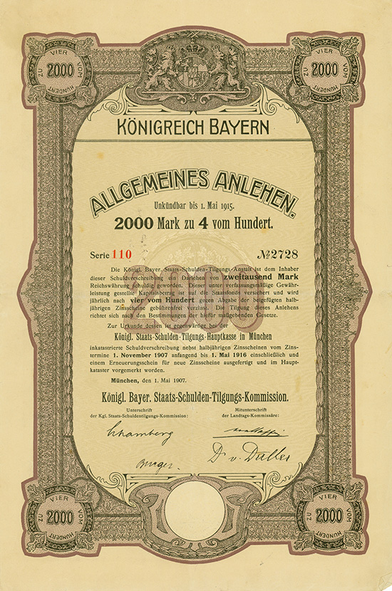 Königreich Bayern (Allgemeines Anlehen)