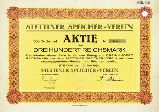 Stettiner Speicher-Verein