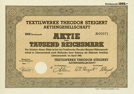 Textilwerke Theodor Steigert AG