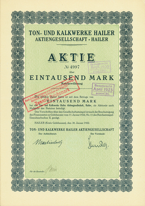 Ton- und Kalkwerke Hailer AG