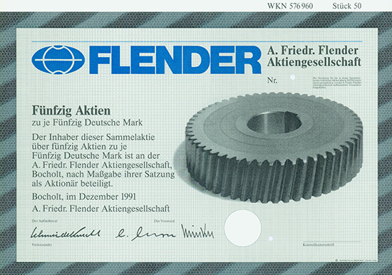 A. Friedr. Flender AG [3 Stück]
