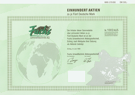 Fuchs Umwelttechnik AG