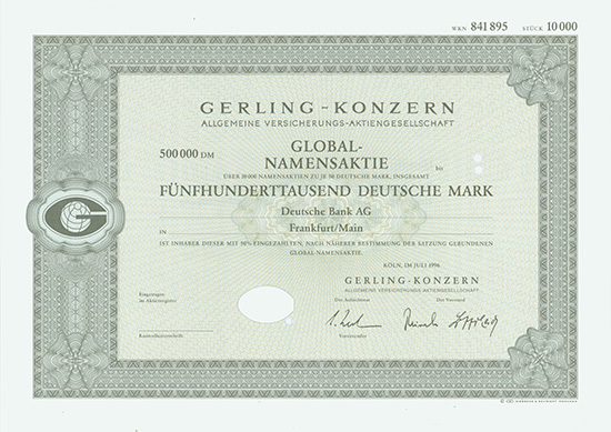 Gerling-Konzern Allgemeine Versicherungs-AG