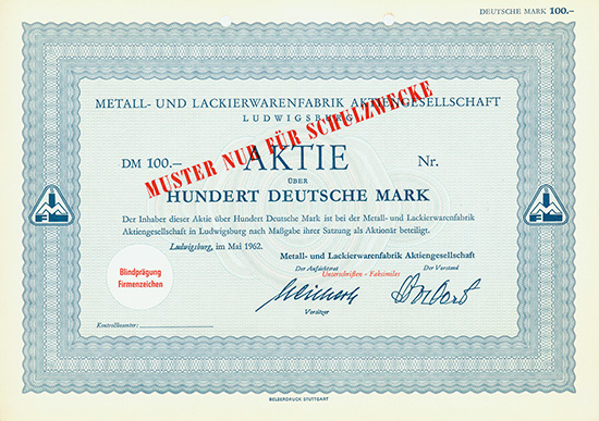 Metall- und Lackierwarenfabrik AG