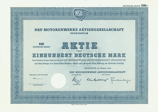 NSU Motorenwerke AG