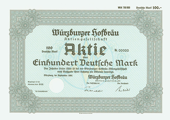 Würzburger Hofbräu AG