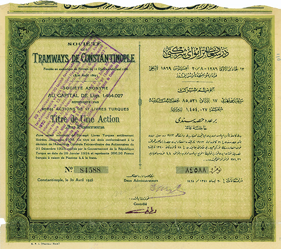 Société des Tramways de Constantinople