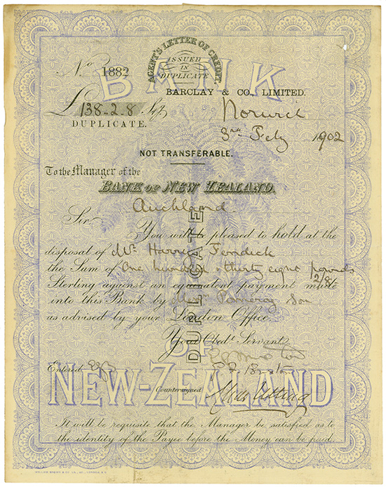 Bank of New Zealand