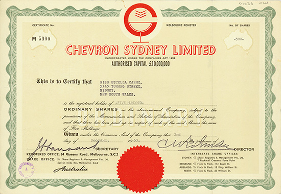 Chevron Sydney Limited