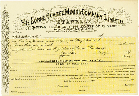 Lorne Quartz Mining Company Limited