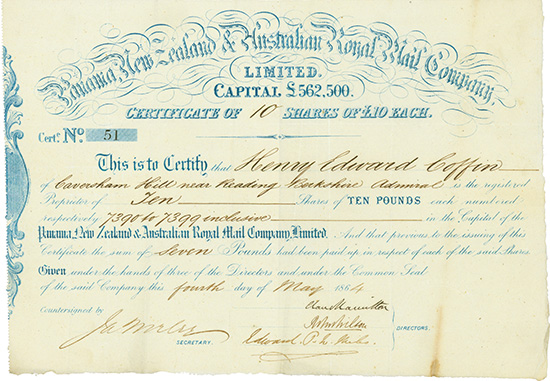 Panama, New Zealand & Australian Royal Mail Company Limited