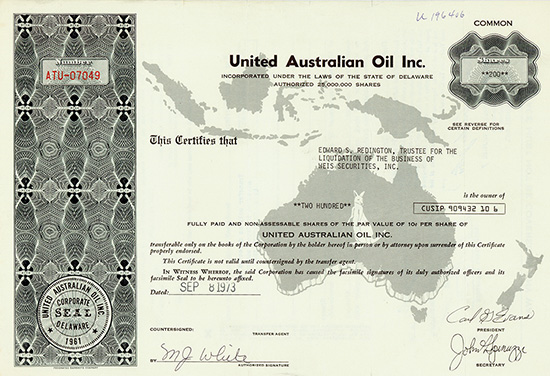 United Australian Oil Inc.