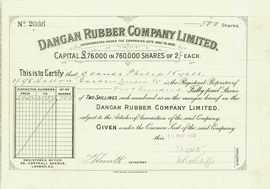 Dangan Rubber Company Limited