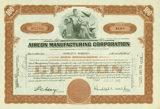 Aireon Manufacturing Corporation