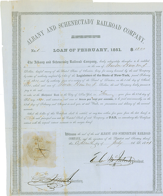 Albany and Schenectady Railroad Company