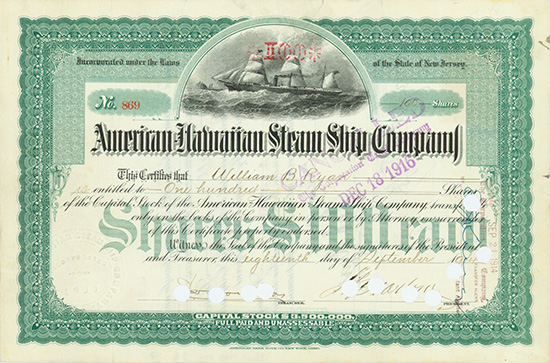 American-Hawaiian Steam Ship Company