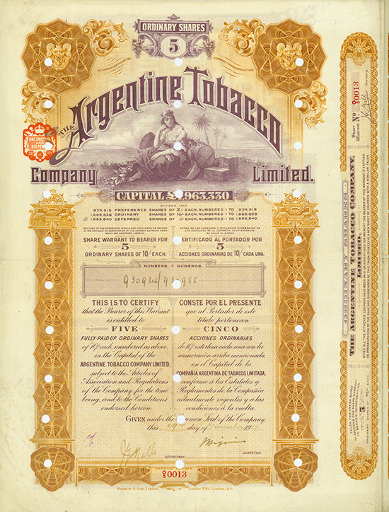 Argentine Tobacco Company Limited
