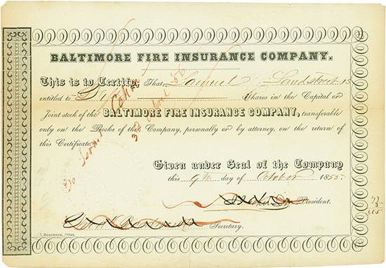 Baltimore Fire Insurance Company