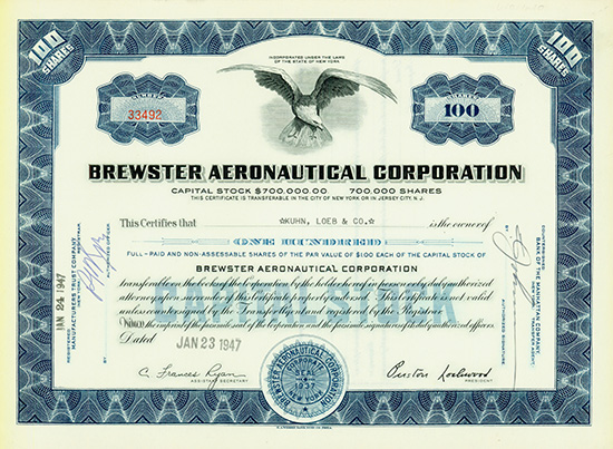 Brewster Aeronautical Corporation