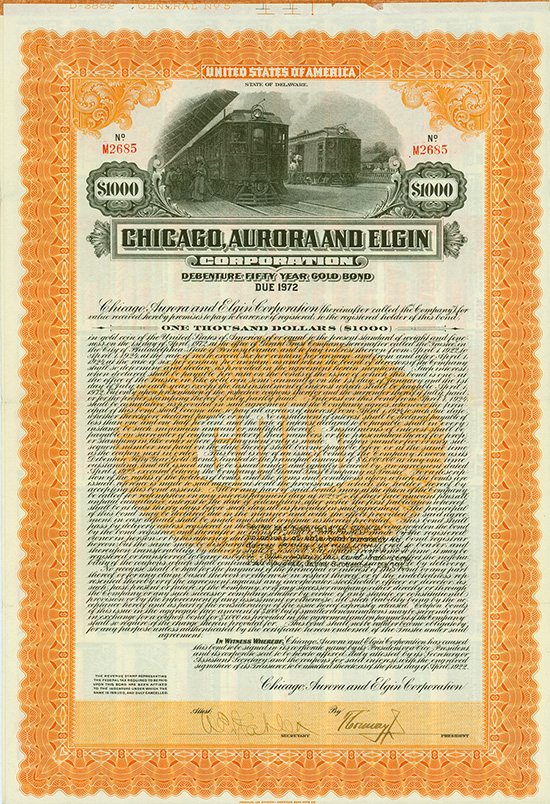Chicago, Aurora and Elgin Corporation