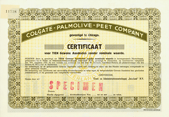 Colgate-Palmolive-Peet Company