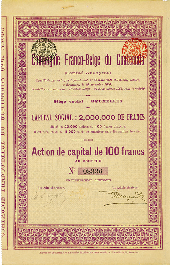 Compagnie Franco-Belge du Guatemala