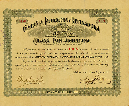 Compañia Petrolera y Refinadora Cubana Pan-Americana