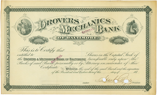 Drovers and Mechanics National Bank of Baltimore