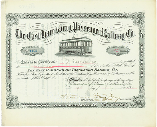 East Harrisburg Passenger Railway Co.