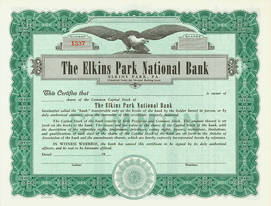 Elkins Park National Bank