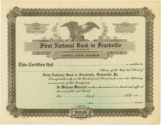 First National Bank in Frackville