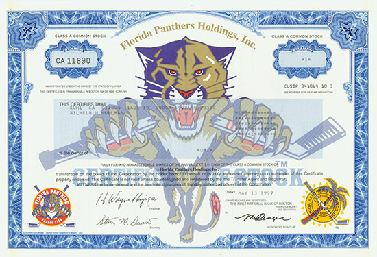 Florida Panthers Holdings, Inc.