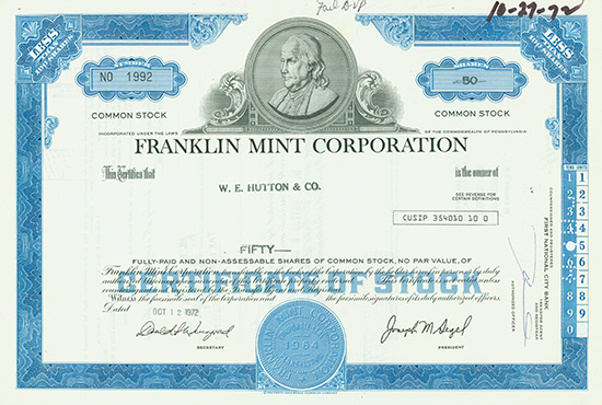 Franklin Mint Corporation