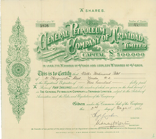 General Petroleum Company of Trinidad, Limited