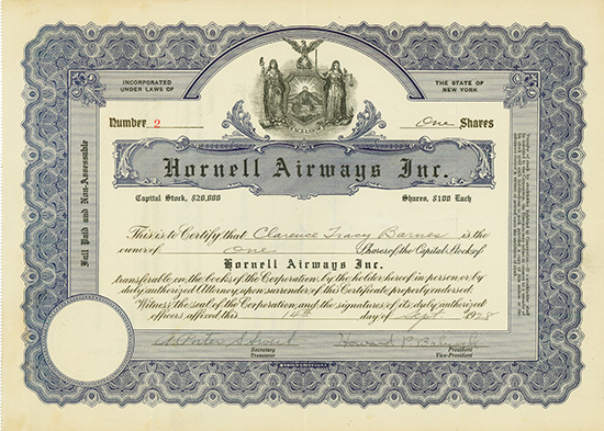 Hornell Airways Inc.