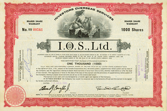 I. O. S. Ltd. Investors Overseas Services