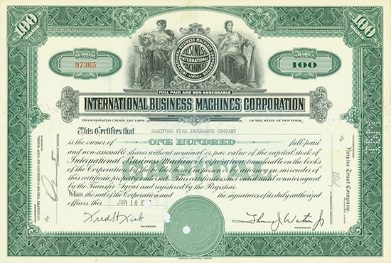 International Business Machines Corporation (IBM) [2 Stück]
