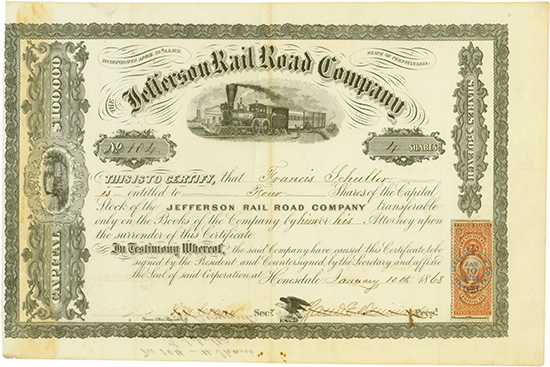 Jefferson Rail Road Company