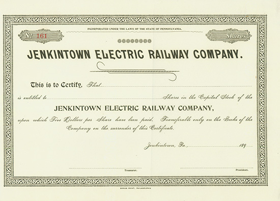 Jenkintown Electric Railway Company