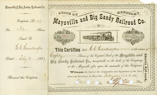 Maysville and Big Sandy Railroad Co.