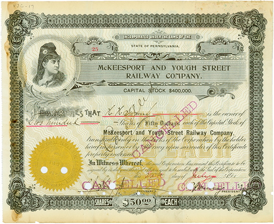 McKeesport and Youth Street Railway Company